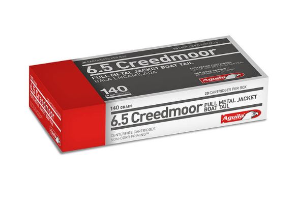 AGUILA 6.5 CREEDMOOR 140GR FMJ BT