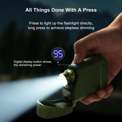 OLIGHT BATON 4 POWERFUL EDC TORCH 1300 LUMENS - OD GREEN