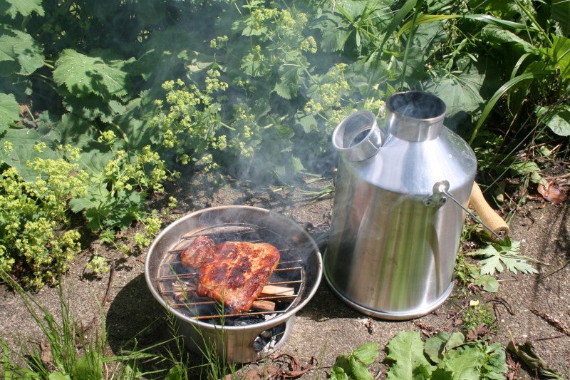 KELLY KETTLE Cook Set (Stainless Steel) - Large for Base Camp or Scout Models