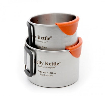 KELLY KETTLE Camping Cup Set (350 & 500ml)