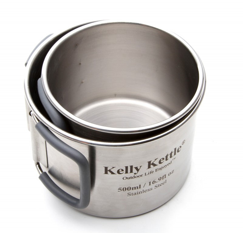 KELLY KETTLE Camping Cup Set (350 & 500ml)