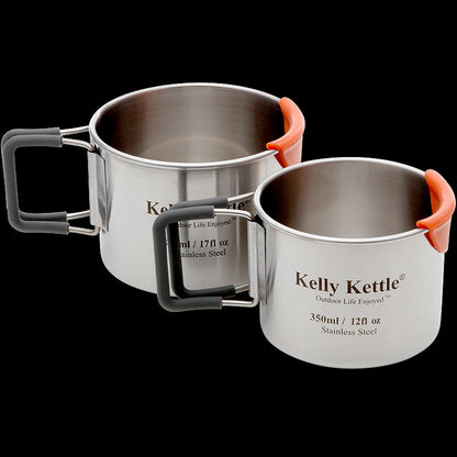 KELLY KETTLE Camping Cup Set (350 & 500ml)