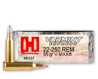 HORNADY 22-250 55G V-MAX VARMIT EXPRESS