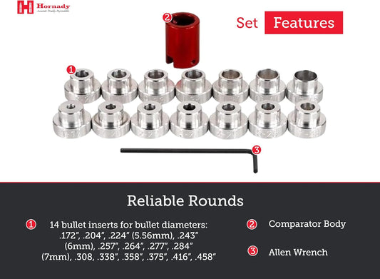 HORNADY L-N-L COMPARATOR COMPLETE SET