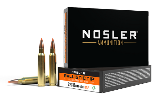 NOSLER 223 40GR BALLISTIC TIP LEAD FREE