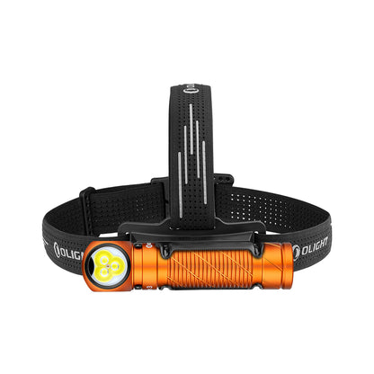 OLIGHT PERUN 3 HIGH-PERFORMANCE HEAD TORCH WITH WHITE AND RED LIGHT