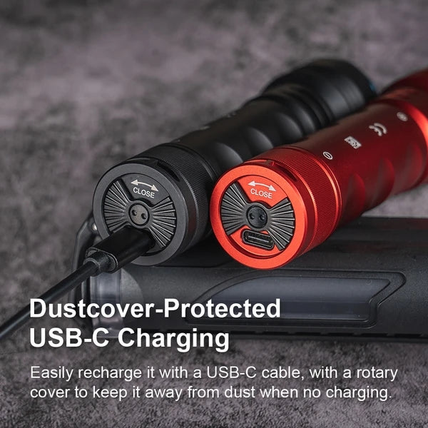 SEEKER 4 USB-C RECHARGABLE EDC TORCH WITH 3100 LUMENS & 400M