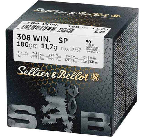 SELLIER AND BELLOT 180GR SP (50)