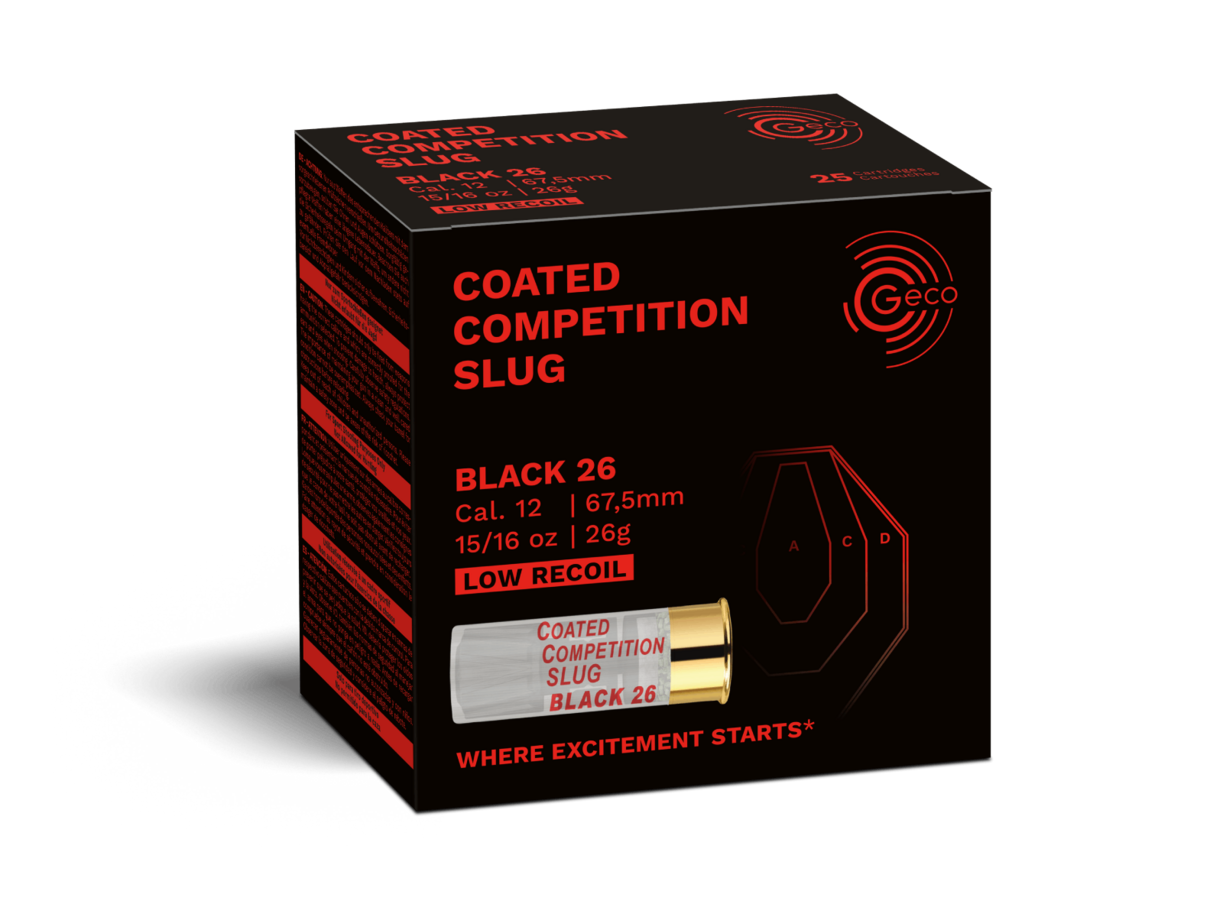 GECO Competition 12G SLUG, 26G 67.5MM (25s)