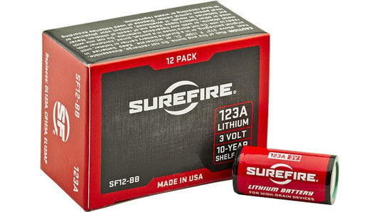 SUREFIRE 123A BATTERIES