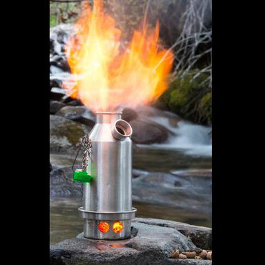 KELLY KETTLE 'Trekker' Kit (Stainless Steel)