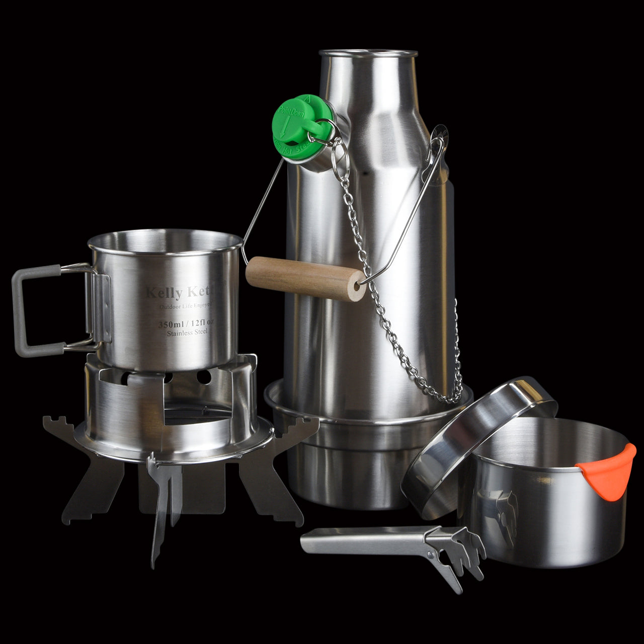 KELLY KETTLE 'Trekker' Kit (Stainless Steel)