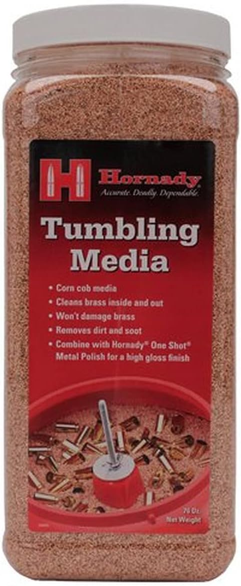 HORNADY TUMBLER MEDIA CORN COB