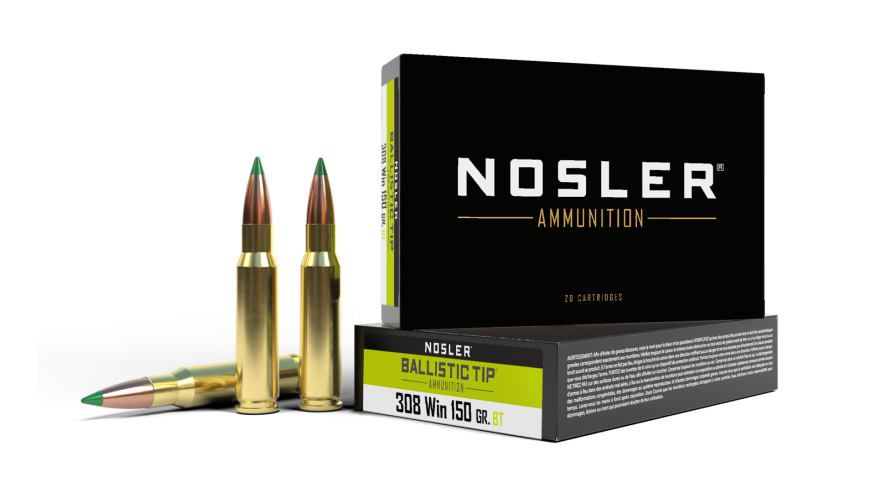 NOSLER BALLISTIC TIP 308 WINCHESTER 150GR