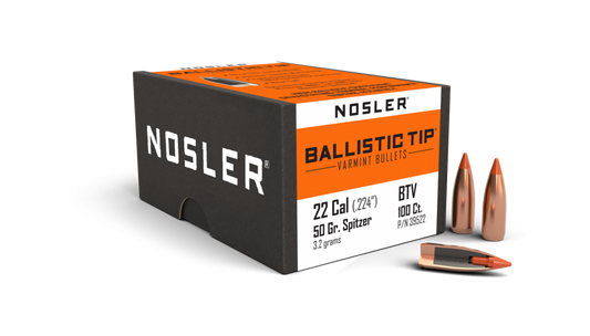 NOSLER 22CAL 50GR B TIP