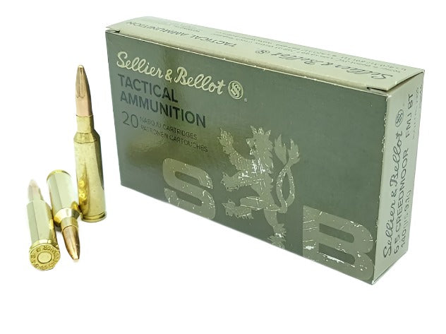 SELLIER & BELLOT 6.5 CREEDMOOR 140G FMJ