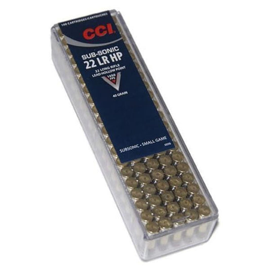 CCI 22LR 40G SUBSONICS