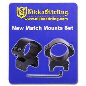 NIKKO 30MM MATCH MOUNTS LOW